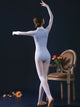 Ballet Long Sleeve Lapel Practice Clothes Dance Leotard - Dorabear