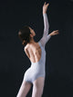 Ballet Net Gauze Long-sleeved Leotard Dance Practice Clothes - Dorabear