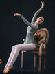 Ballet Net Gauze Long-sleeved Leotard Dance Practice Clothes - Dorabear