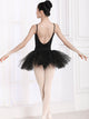 Ballet Practice Bottoms Elastic Waist Skirt Professional Tutu Skirt - Dorabear