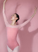 Ballet Round Neck Halter Lace Stitching Leotard Dance Practice Clothes - Dorabear