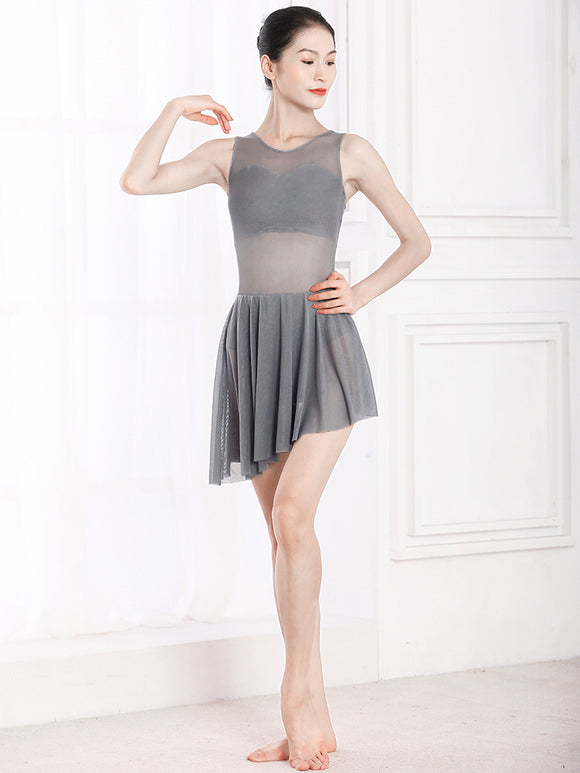 Ballet Suspender Sleeveless Dress Dance Practice Clothes - Dorabear