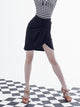 Latin Dance Bottoms Elastic Waist Pleated Skirt Dance Practice Clothes - Dorabear