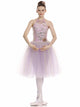 Mesh Halter Sleeveless Ballet Dress Professional Dance Performance Clothing - Dorabear