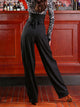 Latin Dance Pants Practice Bottoms Autumn/Winter Loose Trousers - Dorabear