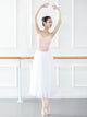 Flocking V-neck Suspender Leotard Ballet Three-dimensional Print Practice Clothes - Dorabear