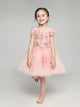 Flower Girl Off-shoulder Evening Gown Princess Dress Girls Piano Performance Costume - Dorabear