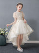 Flower Girl Wedding Dress Piano Performance Costume Girls Evening Gown Princess Dress - Dorabear