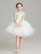 Flower Girl Wedding Dress Piano Performance Costume High-end Gown Girl Princess Dress - Dorabear