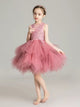 Flower Girl Wedding Dress Piano Performance Costume High-end Gown Girl Princess Dress - Dorabear