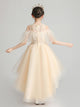 Flower Girl Wedding Dress Princess Dress Girls Evening Gown Piano Performance Costume - Dorabear