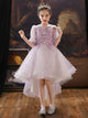 Flower Girl Wedding Dress Princess Dress Puffy Evening Gown Piano Performance Costume - Dorabear