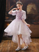 Flower Girl Wedding Dress Princess Dress Puffy Evening Gown Piano Performance Costume - Dorabear