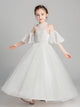 Flower Girls Wedding Dress Princess Dress Evening Gown Piano Performance Costume - Dorabear