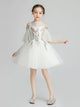 Flower Girls Wedding Gown Princess Dress Piano Performance Costume Evening Dress - Dorabear