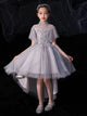 Flower Girls' Princess Dress Puffy Evening Dress Piano Performance Costume - Dorabear