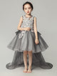 Flower Kid's Wedding Dress Girls Evening Gown Princess Dress Piano Performence Dress - Dorabear