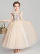 Flower Kid's Wedding Dress Walk Show Gown Piano Performance Costume - Dorabear