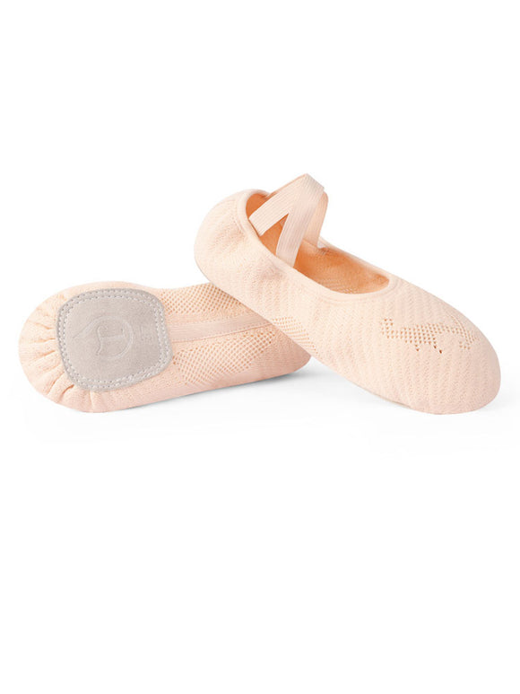 Frenulum-free Cat Claw Ballet Shoes Flying Woven Soft Sole Training Shoes - Dorabear