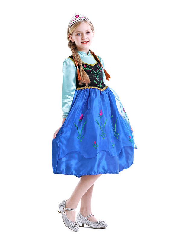 Princess Anna Dress Theme Character Costume - Dorabear