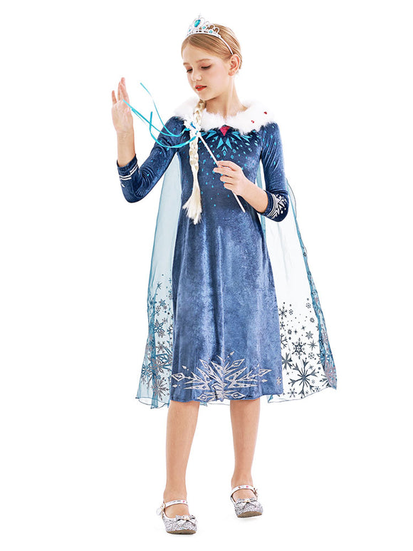 Long Sleeve Dress Performence Character Costume - Dorabear