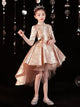 Girl's Birthday Princess Dress Flower Girl Wedding Dress Piano Performence Costume - Dorabear