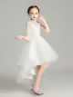 Girl's Birthday Princess Dress Puffy Evening Gown Flower Girl Wedding Dress - Dorabear