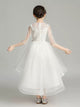 Girl's Birthday Princess Dress Puffy Evening Gown Flower Girl Wedding Dress - Dorabear