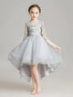 Girl's Birthday Princess Dress Puffy Evening Gown Flower Girl Wedding Dress - Dorabear