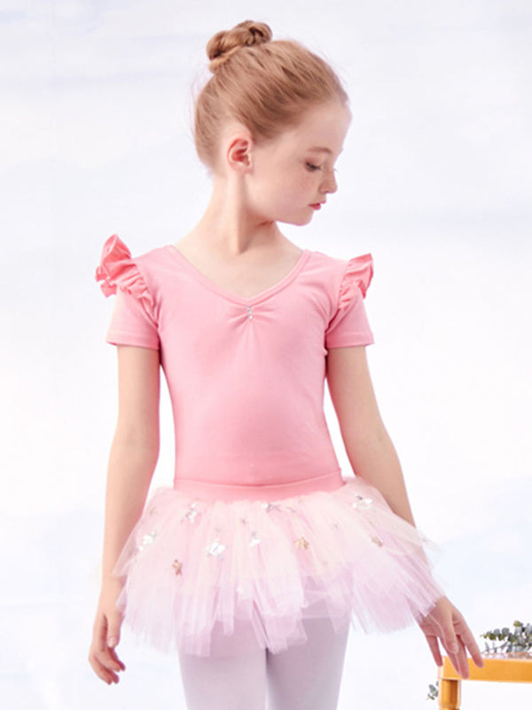 Dance Skirt Ballet Elastic Waist Dance Tutu Performance Clothing - Dorabear