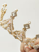 Hair Accessories Crystal Crown Headwear Headband Dance Performance Jewelry - Dorabear