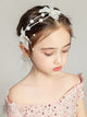 Headwear White Butterfly Wreath Headband Accessories Dance Performance Jewelry - Dorabear