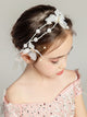 Headwear White Butterfly Wreath Headband Accessories Dance Performance Jewelry - Dorabear