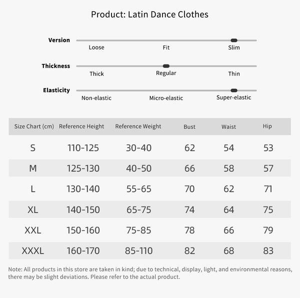 High-neck Breathable Fall/Winter Long-sleeved Latin Dance Leotard - Dorabear