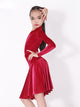 Latin Competition Costumes AutumnWinter Long Sleeve Dance Dress - Dorabear