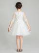 Girls Princess Dress Flower Girl Dress Evening Gown Piano Performance Costume - Dorabear