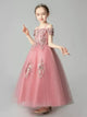 Girls Princess Dress Flower Girl Wedding Dress Catwalk Costume Evening Gown - Dorabear