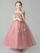 Girls Princess Dress Flower Girl Wedding Dress Catwalk Costume Evening Gown - Dorabear