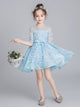 Girls Princess Dress Piano Performance Costume Autumn /Winter Evening Costume - Dorabear