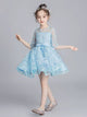 Girls Princess Dress Piano Performance Costume Autumn /Winter Evening Costume - Dorabear