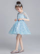 Girls Princess Dress Piano Performance Costume Autumn /Winter Evening Costume - Dorabear