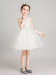 Girls Princess Dress Puffy Evening Gown Wedding Dress Piano Performance Costume - Dorabear