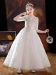 Girls Princess Dress Tutu Skirt Flower Girls Wedding Dress Performance Dress - Dorabear