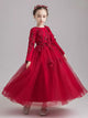 Girls Princess Dress Wedding Gown Flower Girl Dress Thickened Performance Costume - Dorabear