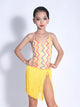 Latin Dance Training Clothes Summer Sling Fringed Dance Dress - Dorabear