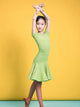 Summer Latin Dance Short Sleeve Dress Competition Costume - Dorabear