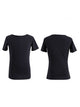 Short-sleeved Round Neck Latin Dance Tops Dance Practice Clothes - Dorabear