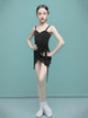 Summer Latin Dance Suit Suspender Straps Dress Practice Clothes - Dorabear