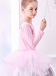 Ballet Tull Skirt Long-sleeved Dance Dress Training Clothes - Dorabear