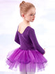 Ballet Tull Skirt Long-sleeved Dance Dress Training Clothes - Dorabear